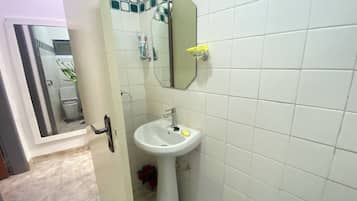 Towels, soap, toilet paper