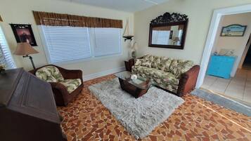 42-inch flat-screen TV with digital channels