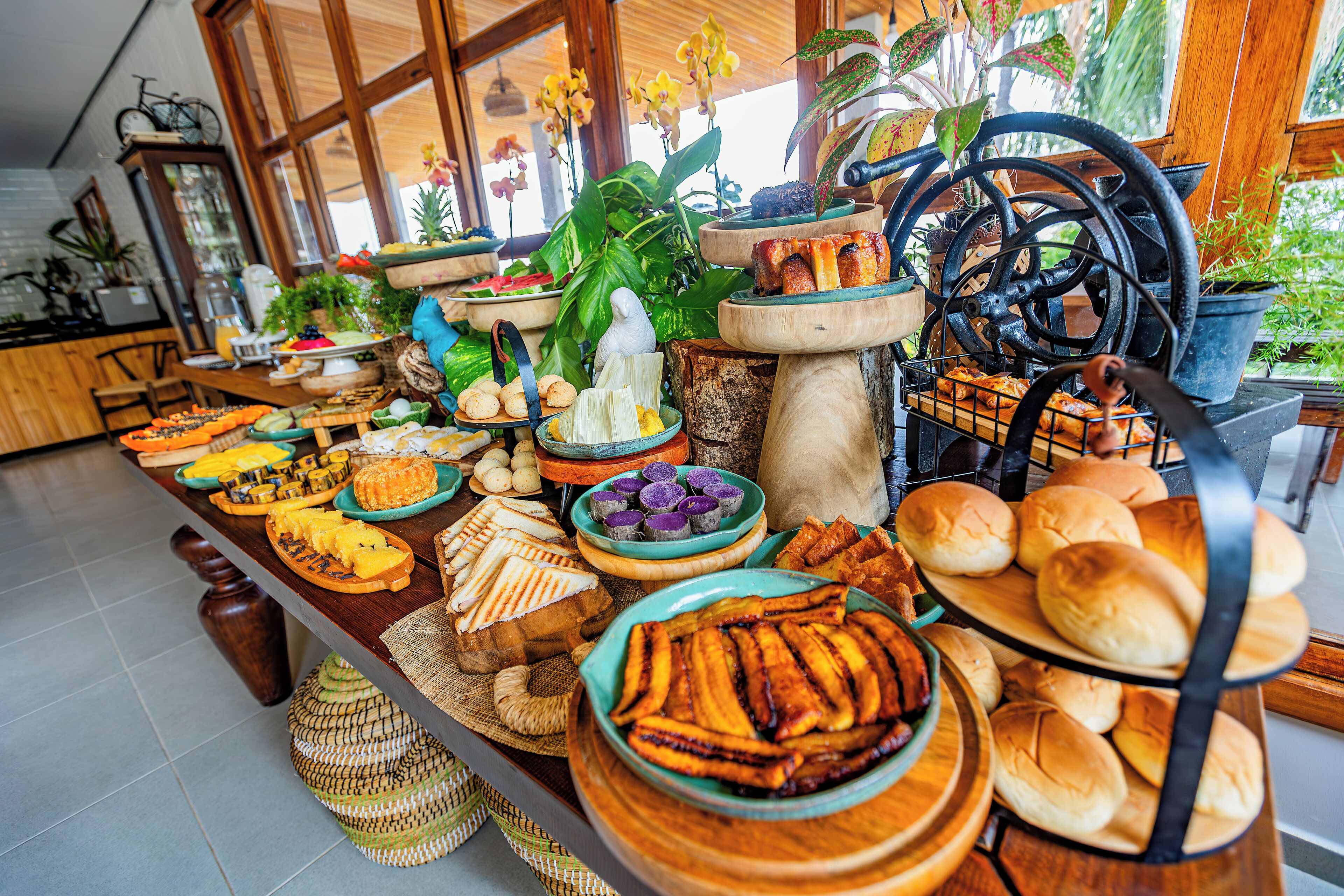 Petit déjeuner buffet compris tous les jours