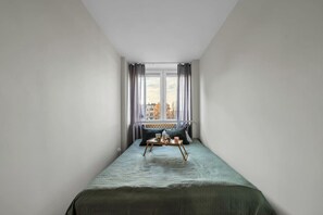 1 soverom, skrivebord, strykejern/-brett og wi-fi (inkludert)