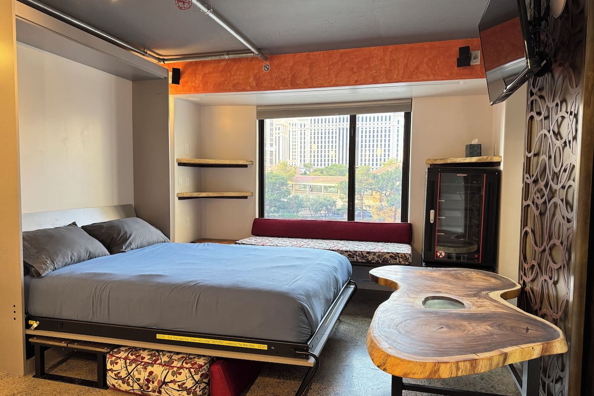 3 bilik tidur, cadar kapas Mesir, peralatan tempat tidur premium