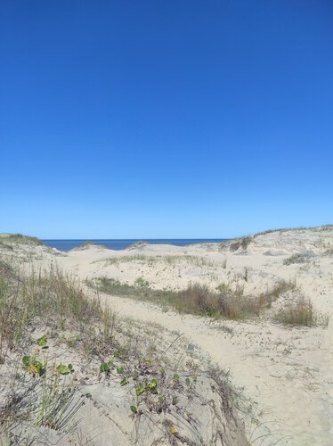 Encantadora casa de dos habitaciones en Barra de Valizas frente a la playa