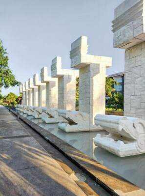 Enceinte de l’hébergement