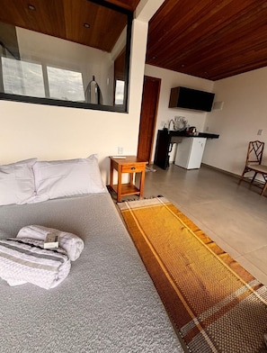 Studio, vue plage | Équipements de la chambre