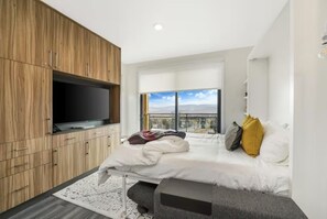 1 Schlafzimmer, Schreibtisch, Bügeleisen/Bügelbrett, WLAN