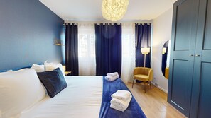 3 bedrooms, iron/ironing board, free WiFi, bed sheets