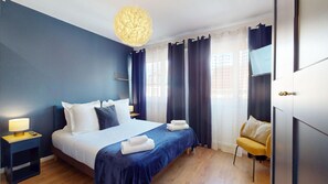 2 bedrooms, iron/ironing board, free WiFi, bed sheets