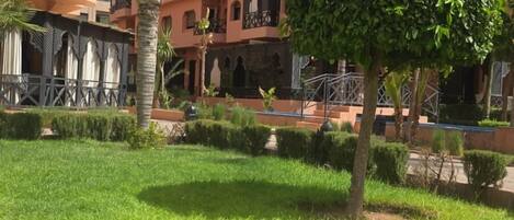 Voorkant van accommodatie