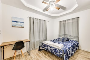 3 chambres, bureau, Wi-Fi, draps fournis