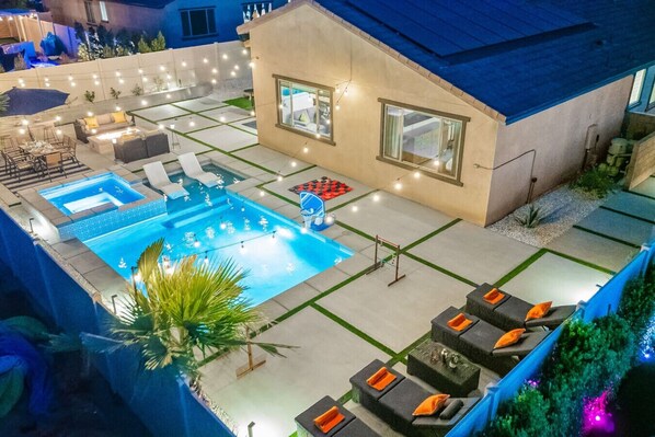 Außenpool, beheizter Pool