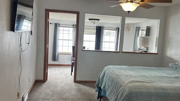 2 habitaciones, tabla de planchar con plancha y wifi