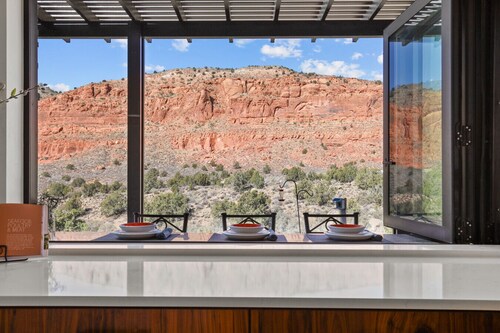 Modern Red Cliff Home with Private Pool
