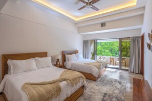 7 chambres, coffres-forts dans les chambres, Wi-Fi, draps fournis