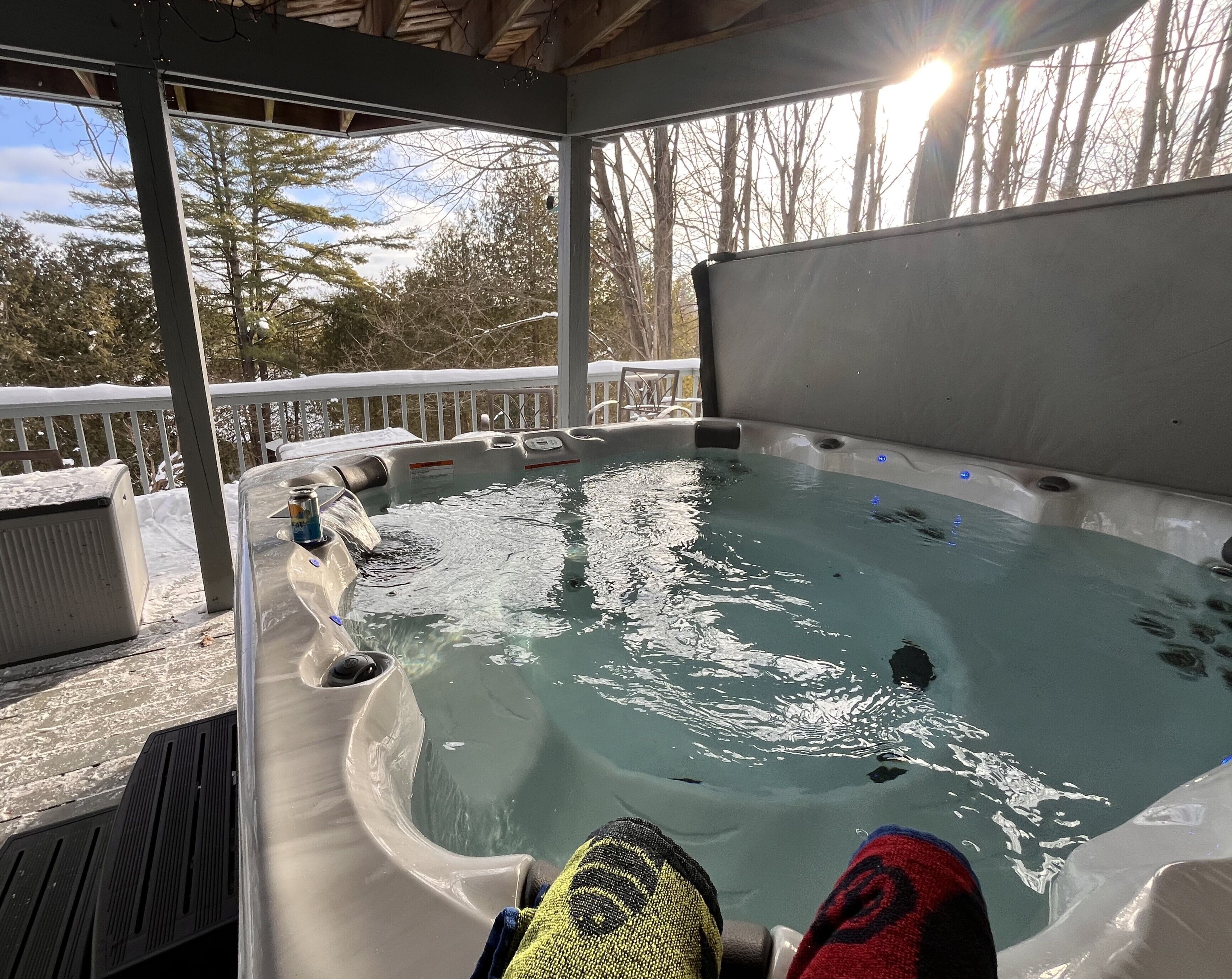 Bain à remous extérieur