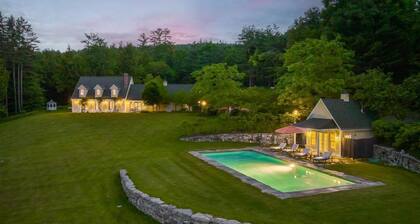 Norwich Estate with Pond, Pool & Mountain Views