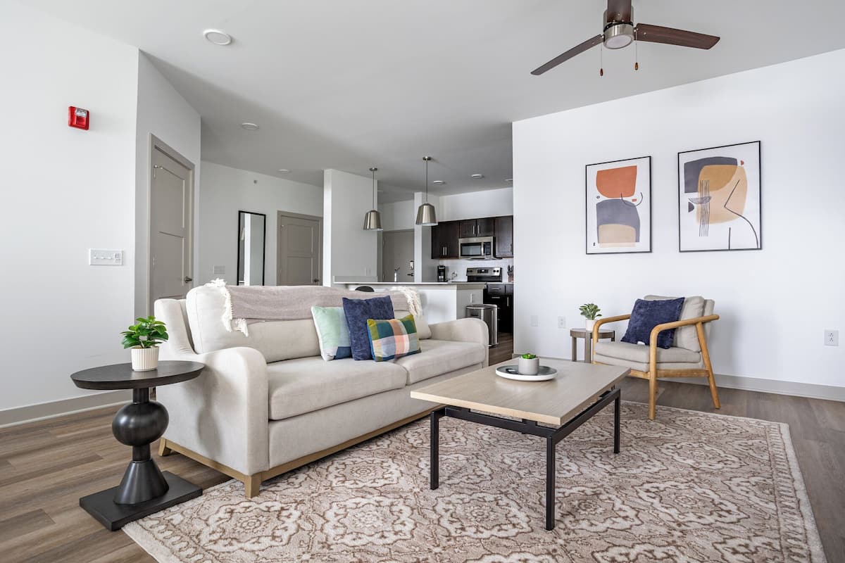 Área de sala de estar