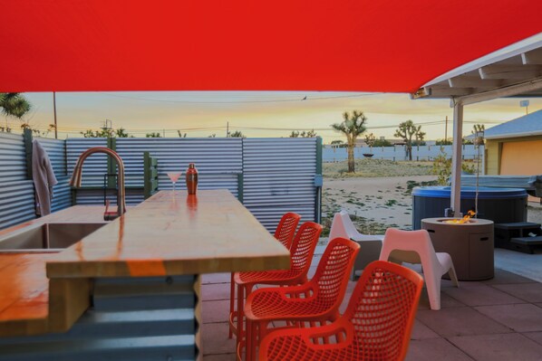 Restaurante al aire libre