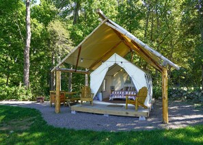 Overnattingsstedets uteområder