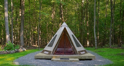Teepee Style Glamping Tent