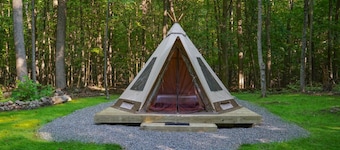 Teepee Style Glamping Tent