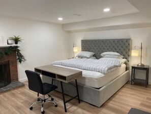 1 soverom, strykejern/-brett, wi-fi og sengetøy