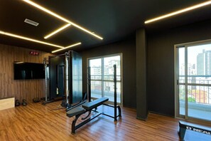 Apartamento básico | Sala de fitness