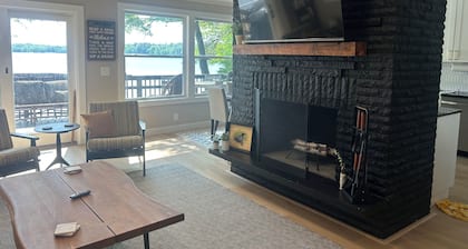 Modern Comfortable 4 Bed 2 Bath House on Hartley Lake in Brainerd - Beach