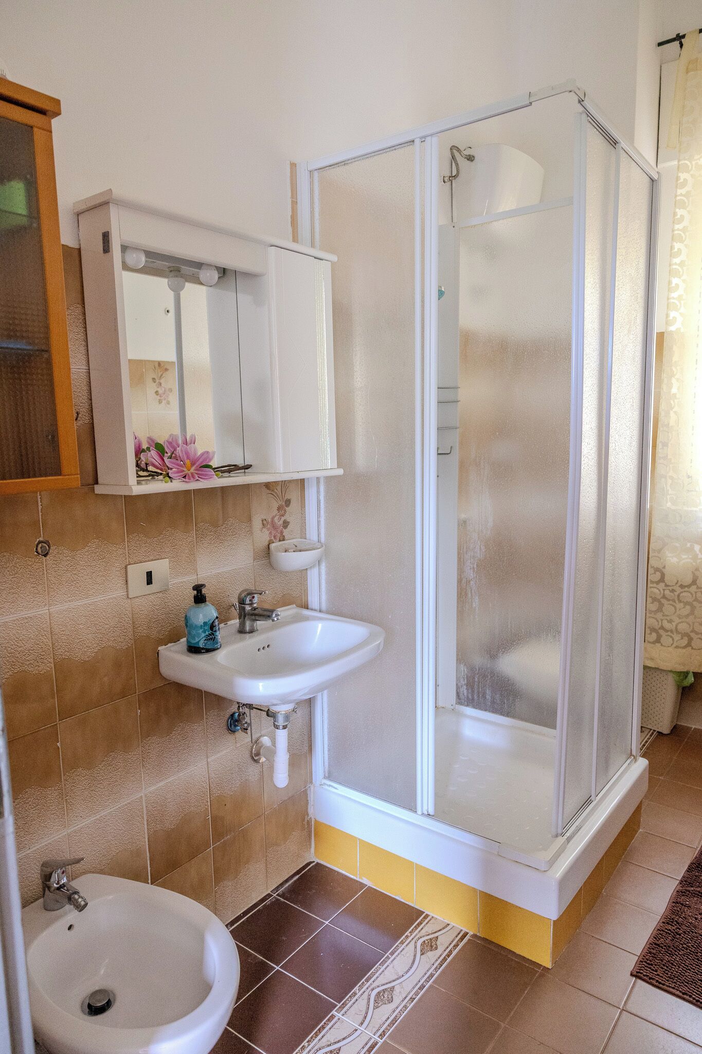 Apartment, Terrasse | Badezimmer | Dusche, Haartrockner, Bidet, Handtücher