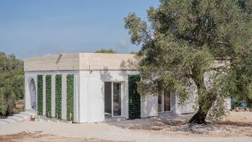 Façana frontal de l'allotjament