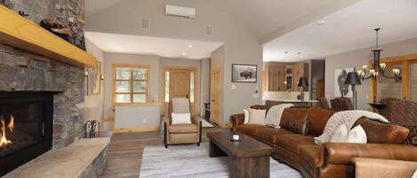 Smart TV, fireplace, offices