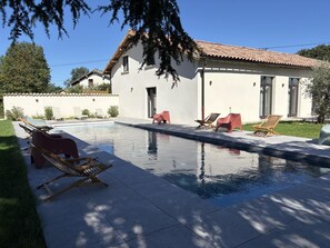 Piscine chauffée