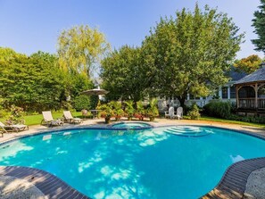 Außenpool, beheizter Pool