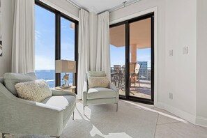 TV - Beachfront | Seachase 1105W | Splash Pad, Pools, Saunas, Hot Tub | My Beach Getaways (Orange Beach)