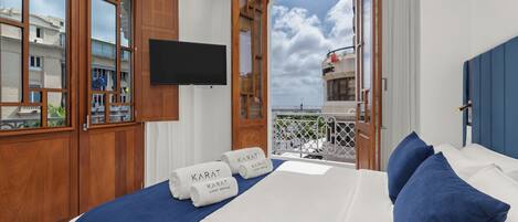 2 slaapkamers, een strijkplank/strijkijzer, gratis wifi, beddengoed