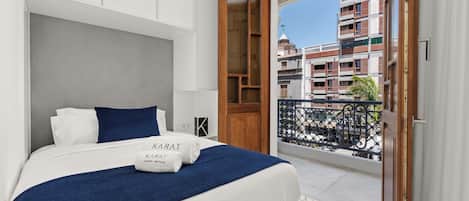 2 chambres, fer et planche Ă repasser, Wi-Fi gratuit, draps fournis