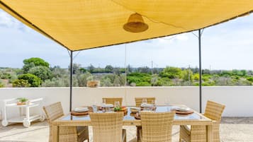 Opções para refeição ao ar livre