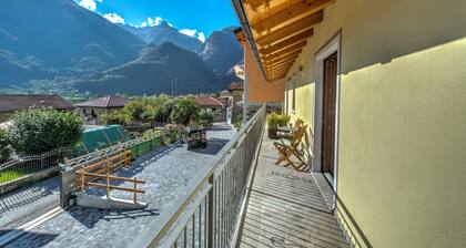 Zimmer 'Smeraldo' mit Bergblick und WLAN