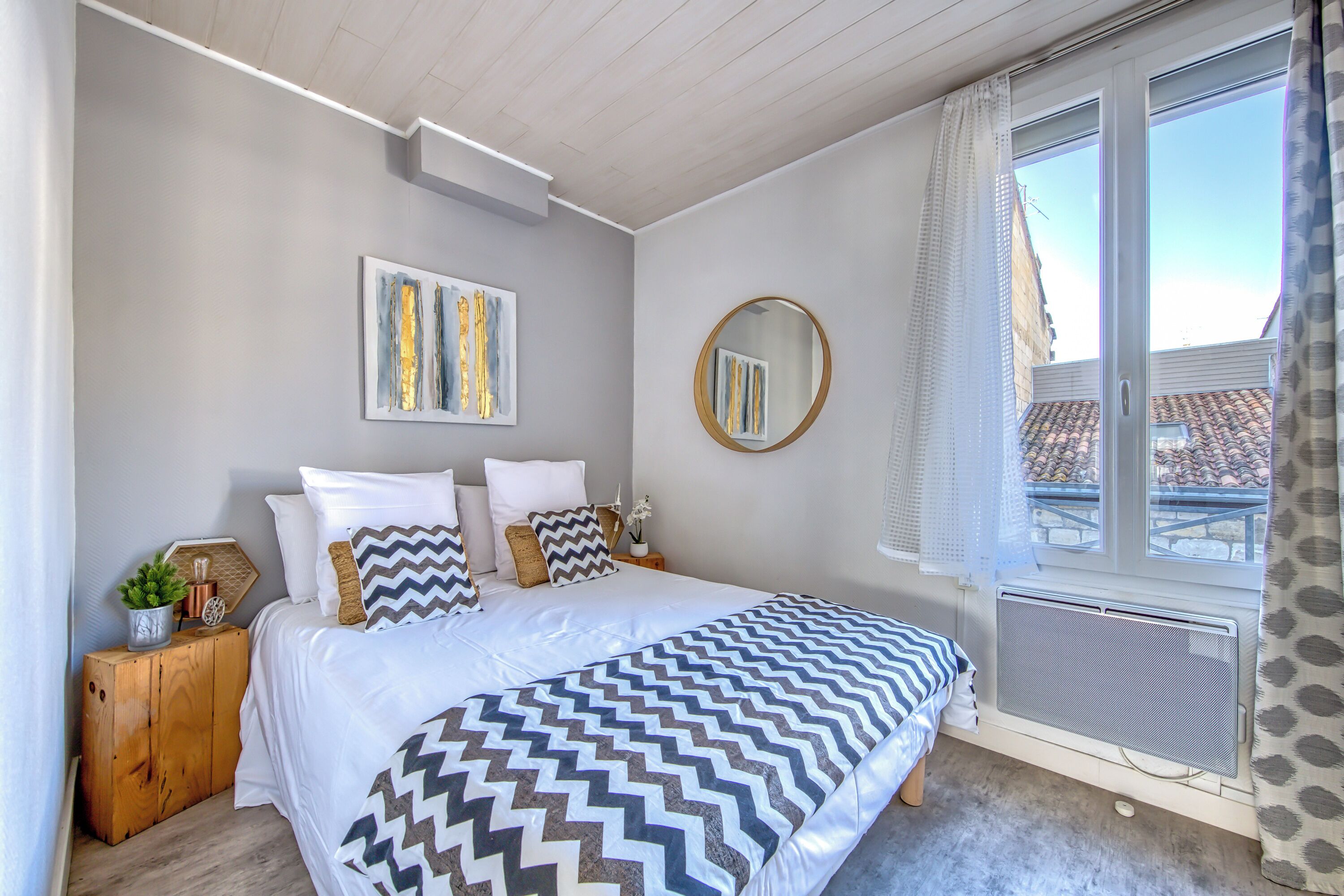 1 Schlafzimmer, Bügeleisen/Bügelbrett, kostenloses WLAN, Bettwäsche