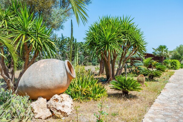 Overnattingsstedets uteområder