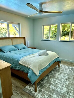 3 bedrooms, iron/ironing board, travel crib, WiFi