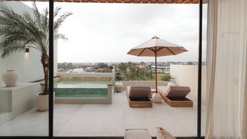 2 habitaciones, decoración personalizada y muebles diferentes