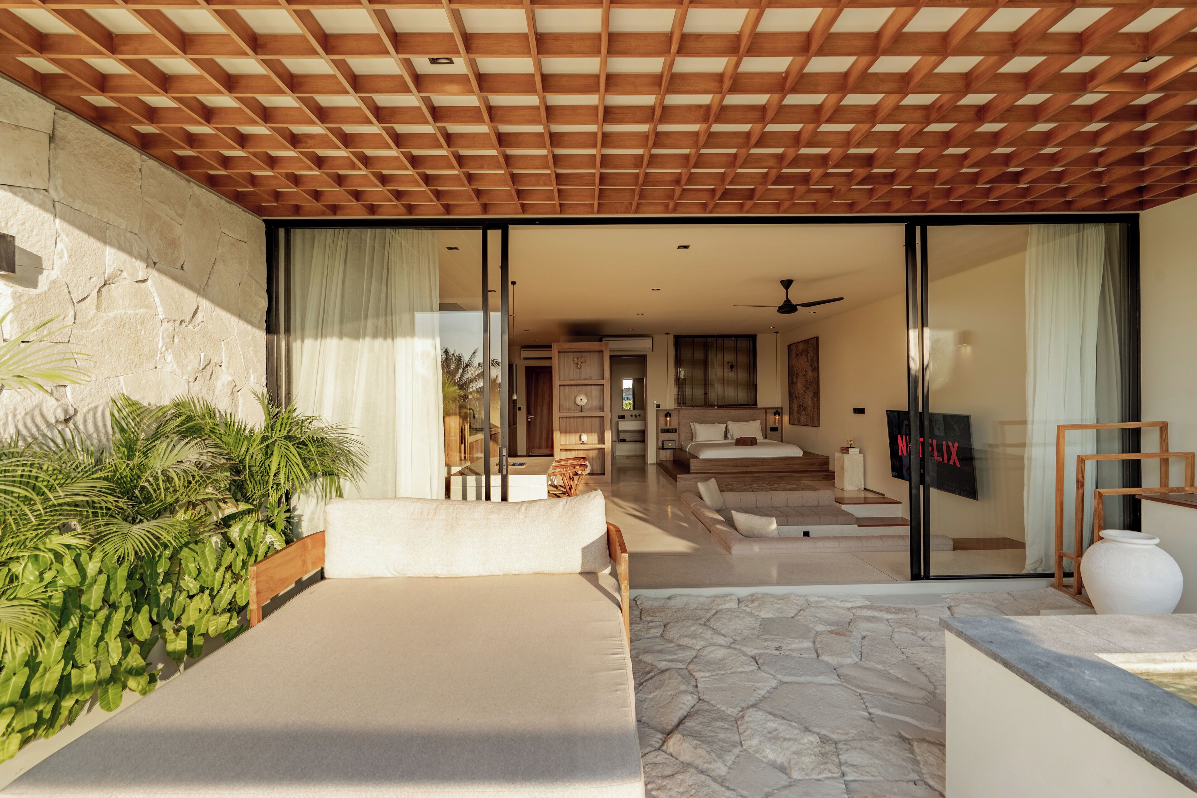 Junior Suite | Living area | 32-inch LED TV with digital channels