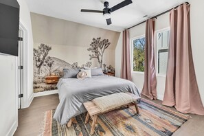 4 soverom, strykejern/-brett, wi-fi og sengetøy