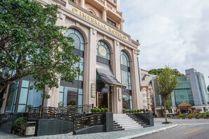 Façade de l’hébergement