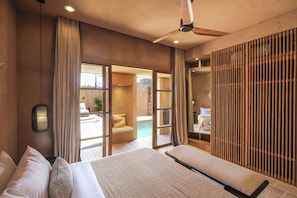 Villa Deluxe, vue piscine