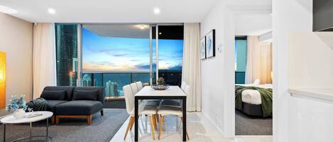 2 chambres, fer et planche à repasser, Wi-Fi, draps fournis