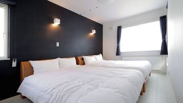 4 chambres, fer et planche à repasser, Wi-Fi gratuit