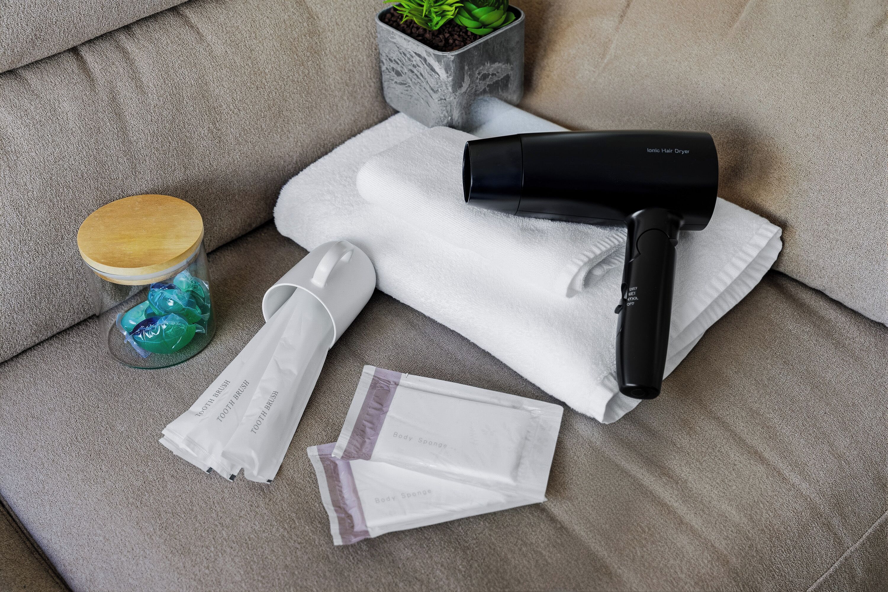 华丽独立别墅 | 浴室 | 免费洗浴用品、吹风机、拖鞋、毛巾