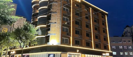 Façade de l’hébergement