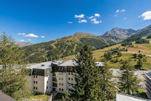 Standard-Studio, Balkon, Bergblick (Studio Blue Petit) | Aussenbereich